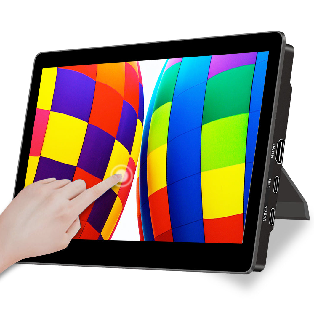 10.1 Inch IPS 1920*1200 USB Portable Touch Monitor with Stand (T101E)