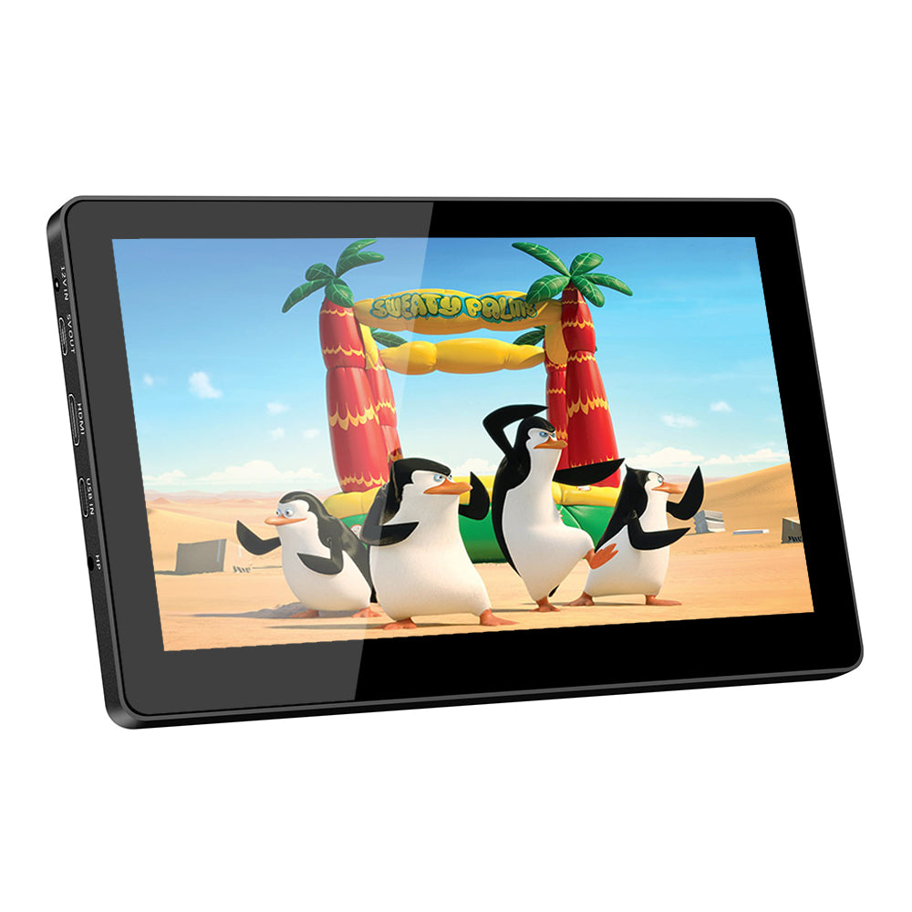 7 Inch 1024 * 600 Resolution Touch Monitor with HDMI input,USB 5V /12V powered,Built-in Speakers,Aluminum case with stand(T007-1)