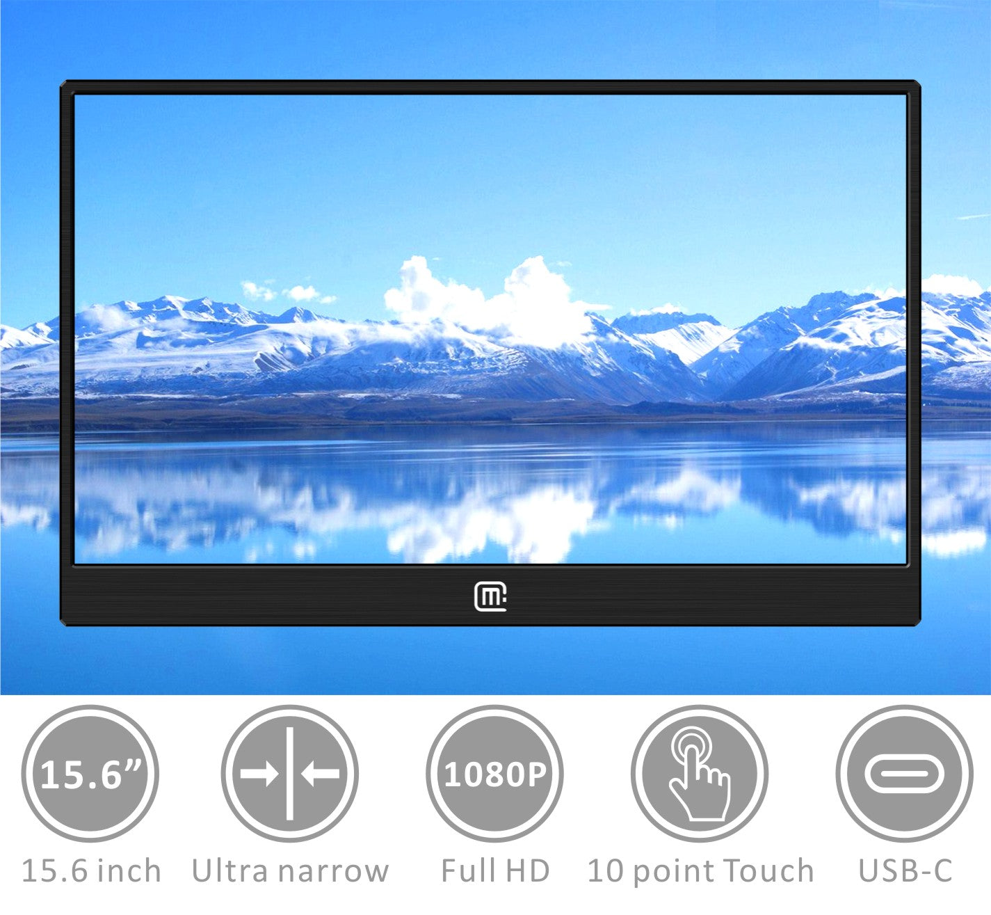 15.6 inch 1920 * 1080Touch Screen Monitor with USB-C/HDMI Input(T156C)