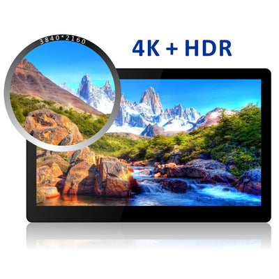 15.6 inch 4K TouchScreen Monitor with USB C/HDMI/Mini DP (T156A)