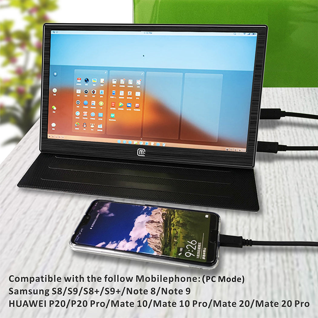 13.3 Inch 1920*1080 NTSC 72% USB-C Portable Monitor (M133)