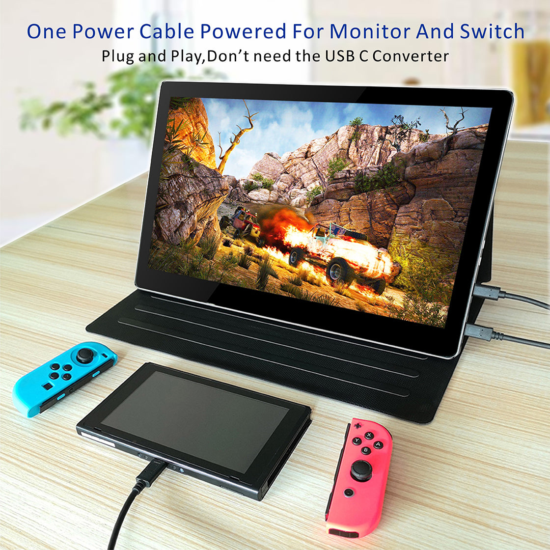 15.6 Inch IPS 1920*1080 USB-C Portable Touch Monitor (T156D