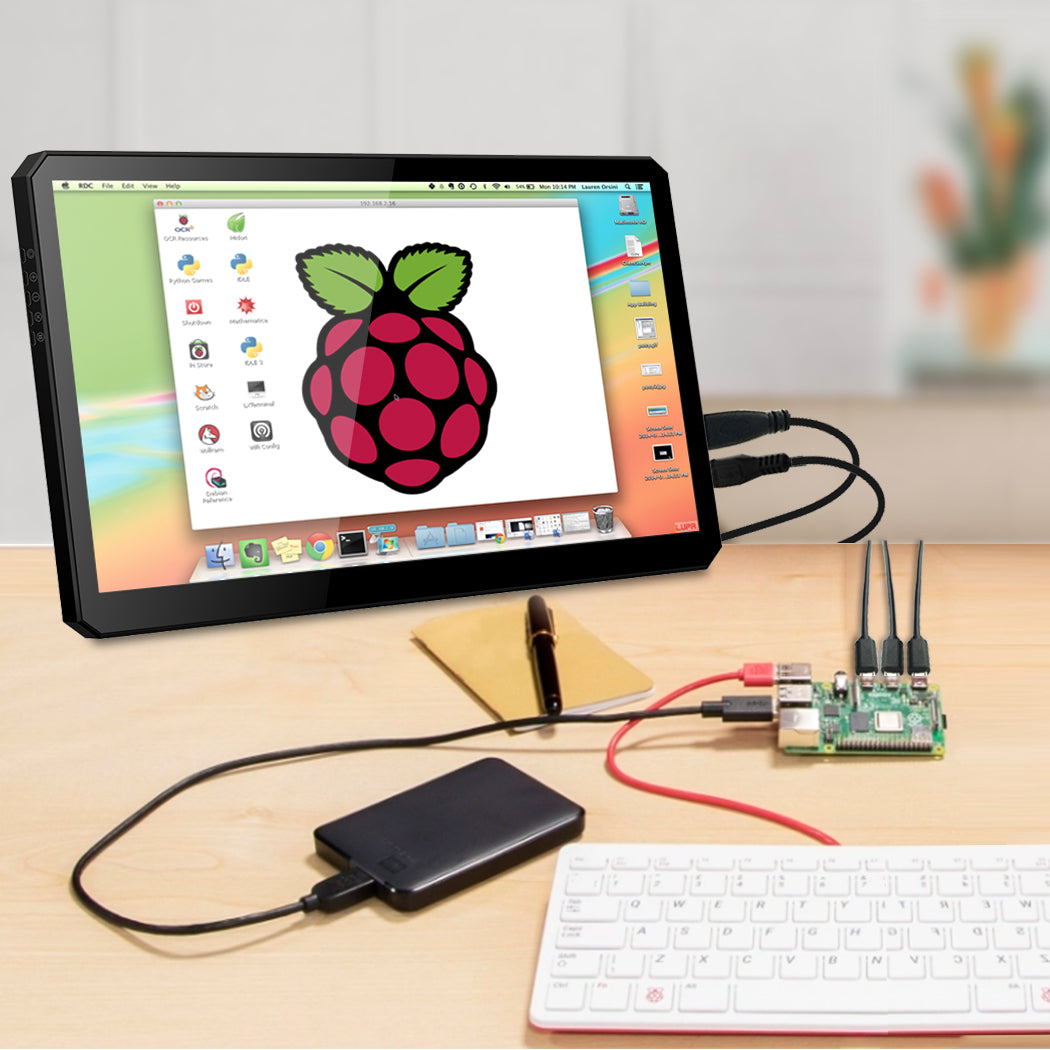 10.8 Inch IPS 1366*768 USB C Toucscreen Portable Monitor (T108B)