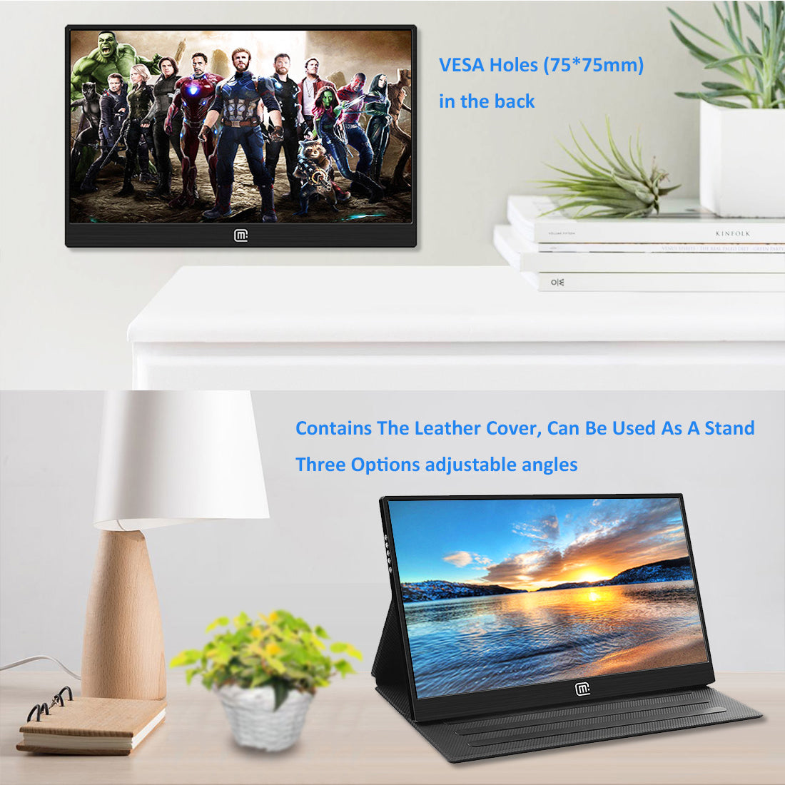 15.6 inch IPS FHD USB-C Portable Touch Monitor(T156C+)