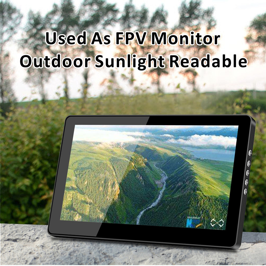 7 Inch 1024 * 600 Resolution Touch Monitor with HDMI input,USB 5V /12V powered,Built-in Speakers,Aluminum case with stand(T007-1)