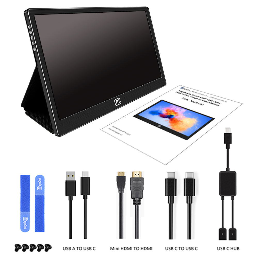 13.3 Inch 1920*1080 NTSC 72% USB-C Portable Monitor (M133)