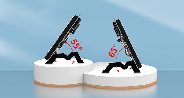 Bracket with two angles