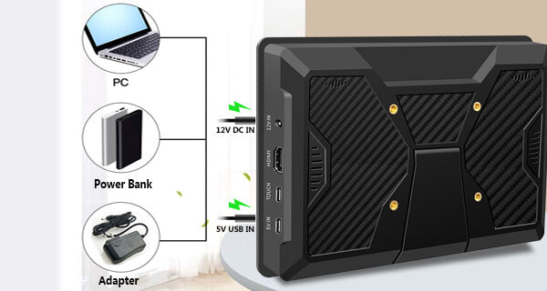 Support 5V USB Or 12V DC Power