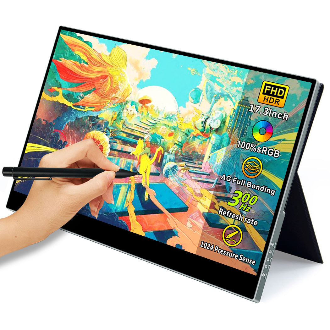 300Hz Portable Touch Monitor More Details