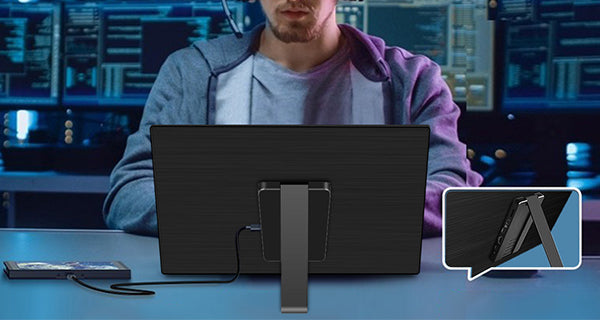 Touch Monitor with Integrated Bracket