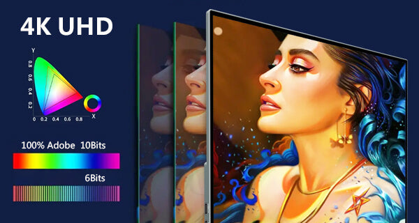 4K Portable Touch Monitor