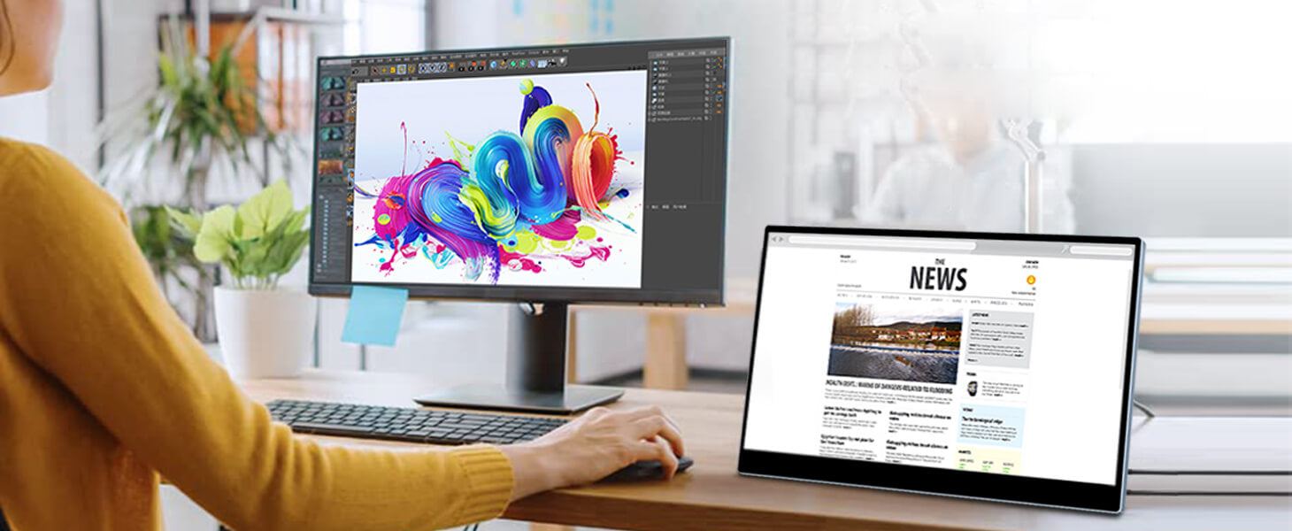 Magedok 15.6 Inch IPS 1080P 300Hz Touch Portable Monitor