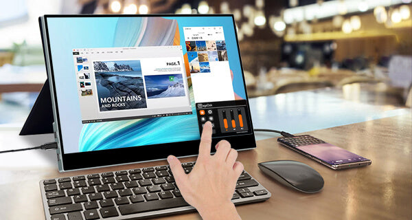 4K Portable Touch Monitor