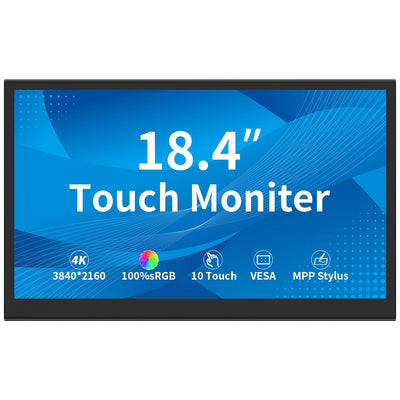 18.4 Inch IPS 4K 3840 * 2160 Touch Monitor Commercial Screen(MageCube-184A)