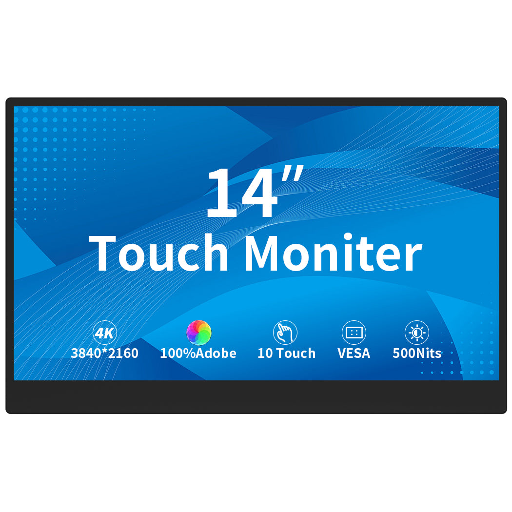14 Inch IPS 4K 3840 * 2160 Touch Monitor Commercial Screen(MageCube-140A)