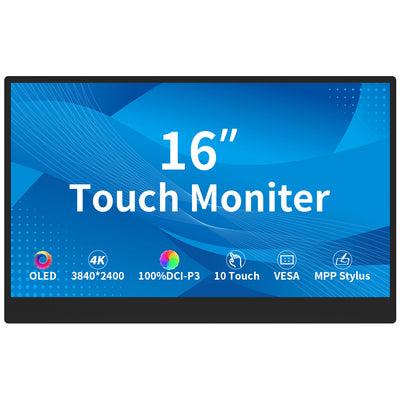 16 Inch 4K OLED 3840*2400 Touch Monitor Commercial Screen(MageCube-160A)