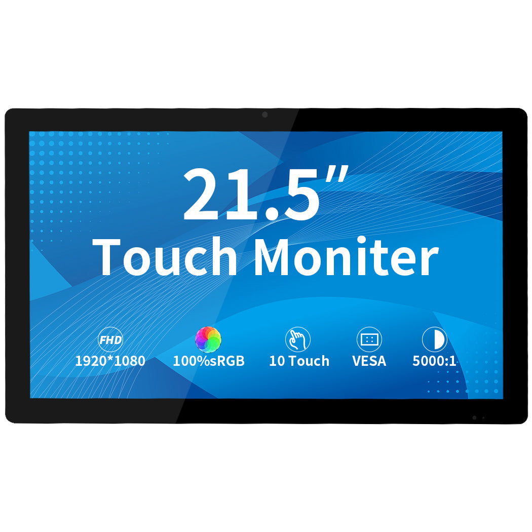 21.5 inch 1920 x 1080P Touch Screen Monitor for PC, POS, Small Business