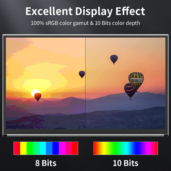 18.4 Inch Large Gaming Monitor 4K Touch Display Support MPP Stylus Pen (MG184-UT01)