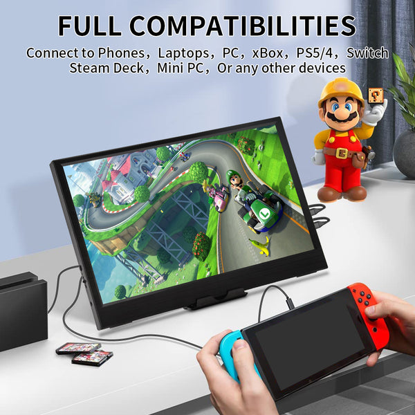 11.6 Inch IPS 1366*768 HD USB-C Portable Monitor (M116B)