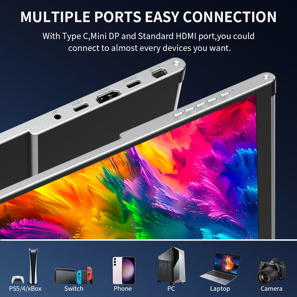 16 inch 4k UHD OLED 100% DCI-P3 Gaming Monitor (PI-X9M)