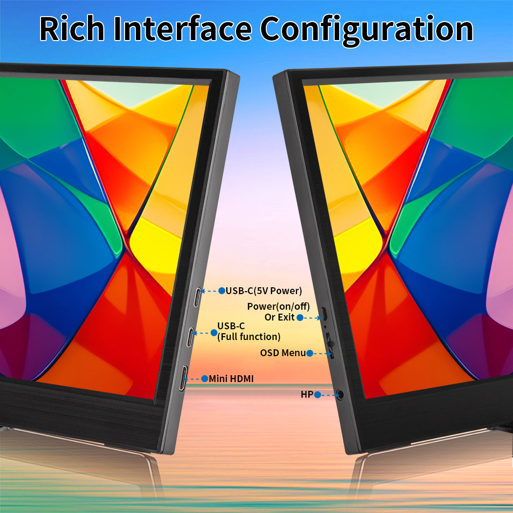 11.6 Inch IPS 1366*768 HD USB-C Portable Monitor (M116B)