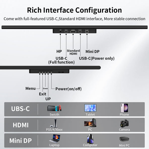 15.6 Inch 4K UHD OLED Touch Monitor Commercial Screen(MageCube-156A)