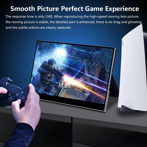 17.3 inch 4K 100%DCI-P3 10 Bits Color Touchscreen Monitor with USB C/HDMI LCD Display (MG173-UT01)