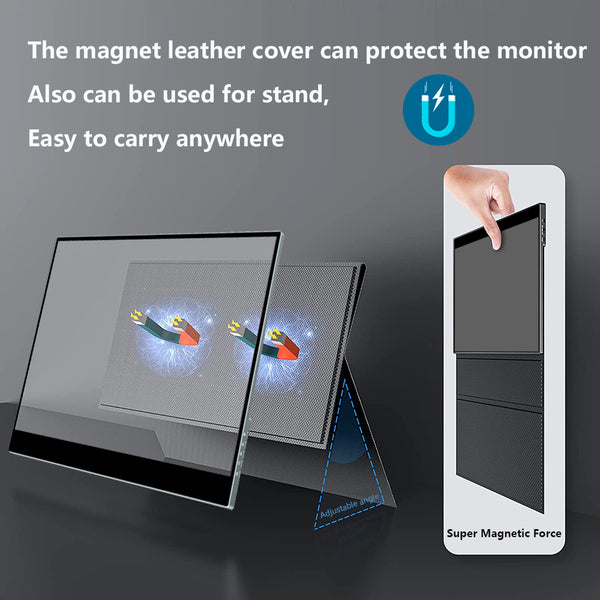 17.3 inch 4K 100%DCI-P3 10 Bits Color Touchscreen Monitor with USB C/HDMI LCD Display (MG173-UT01)