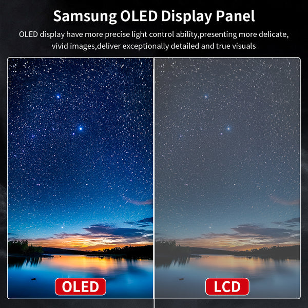 14 Inch 2K OLED 100% DCI-P3 10Bits Touch Portble Monitor Support AES Stylus Pen (PI-X11)