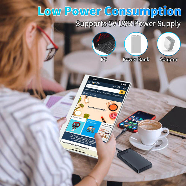 14 Inch 1080P 72%NTSC Anti-Peeking Touch Portable Monitor (MG140-FT02)