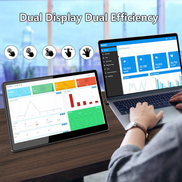 15.6 Inch IPS 3K 100%sRGB Touch Portable Monitor (MG156-QT02)