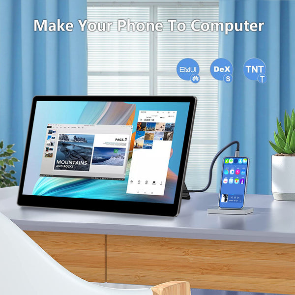 15.6 Inch IPS 3K 100%sRGB Touch Portable Monitor (MG156-QT02)