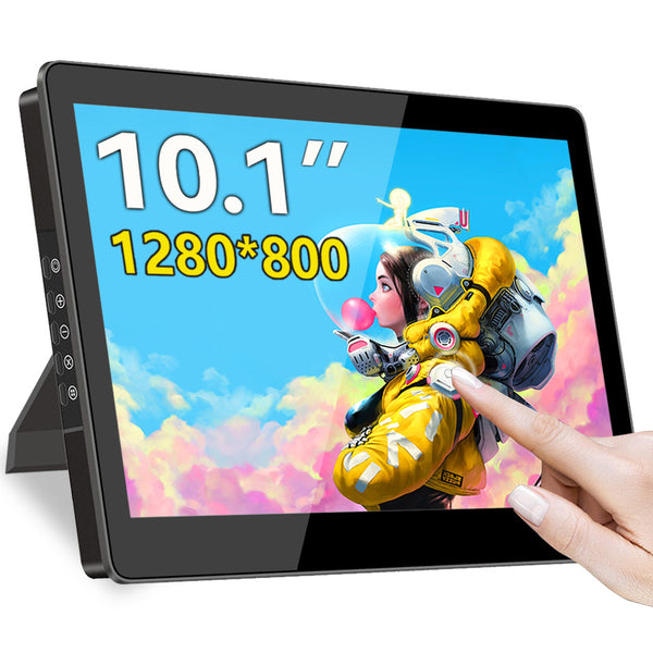 10.1 Inch IPS 1280*800 USB-C Portable Touchscreen Mini Monitor (T101G)
