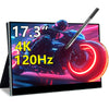 17.3 Inch 4K 120Hz 100% DCI-P3 Touchscreen Portable Monitor Support MPP Stylus(MG173-UT02)