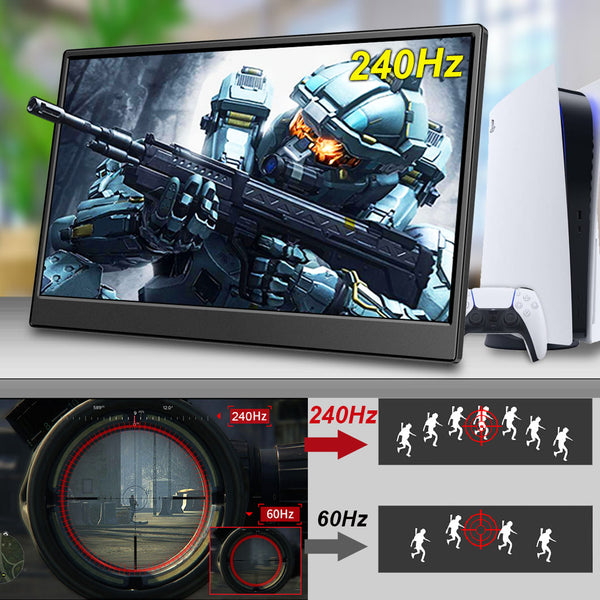 15.6 Inch IPS 1080P 240Hz Game Portable Monitor(MG240)