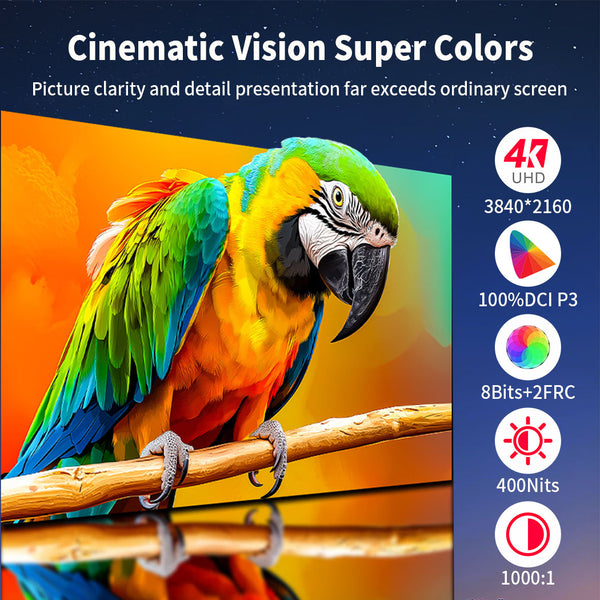 17.3 Inch 4K 120Hz 100% DCI-P3 Touchscreen Portable Monitor Support MPP Stylus(MG173-UT02)