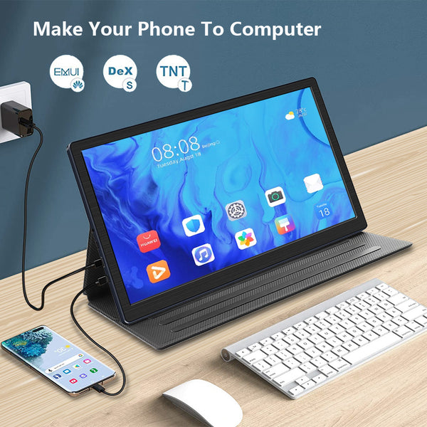 13.3 Inch IPS 1920*1080 FHD With Privacy Protection Portable Touch Monitor (T133F)