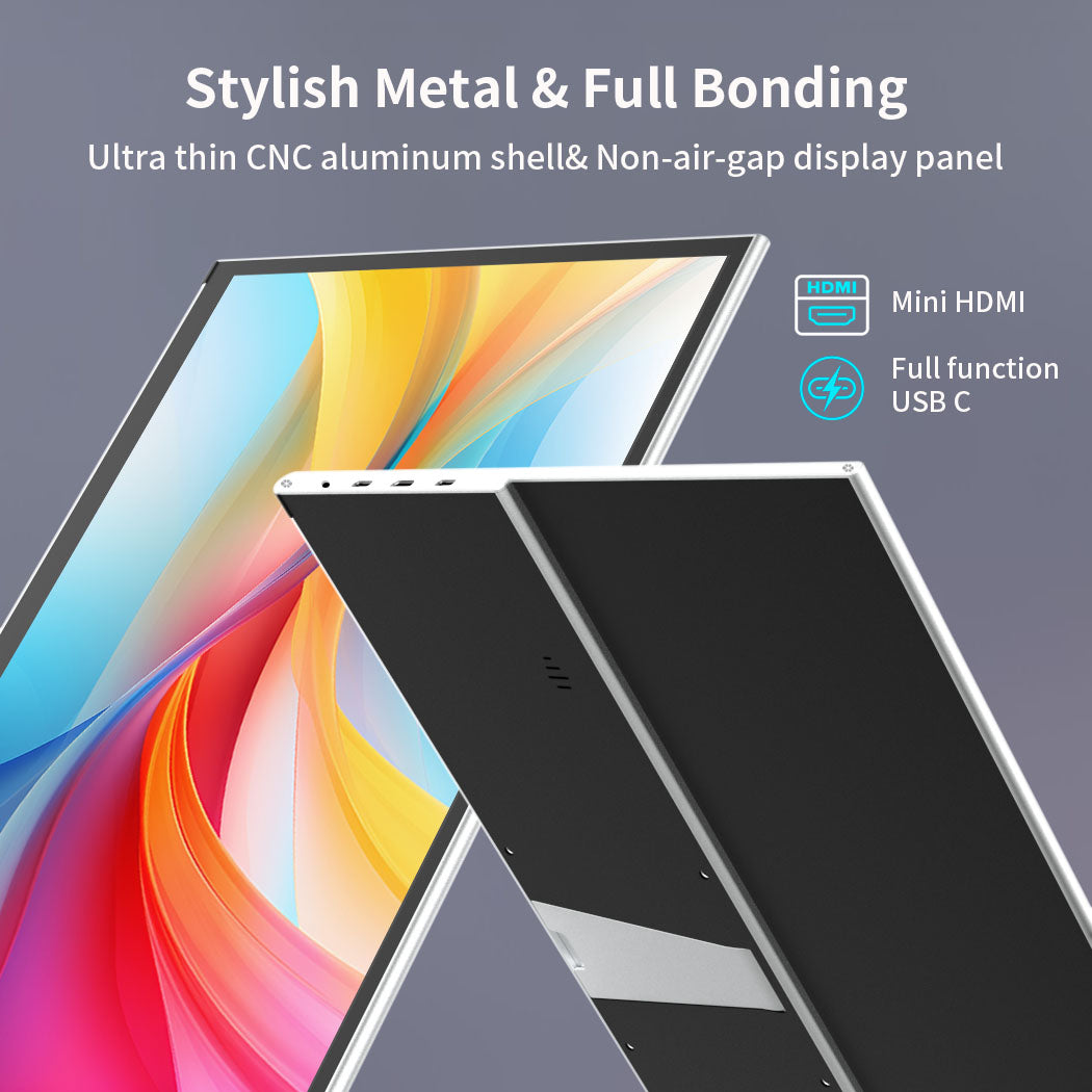 13.3 Inch 2K OLED 100% DCI-P3 10Bits Touch Portable Monitor With Kickstand (PI-X12)