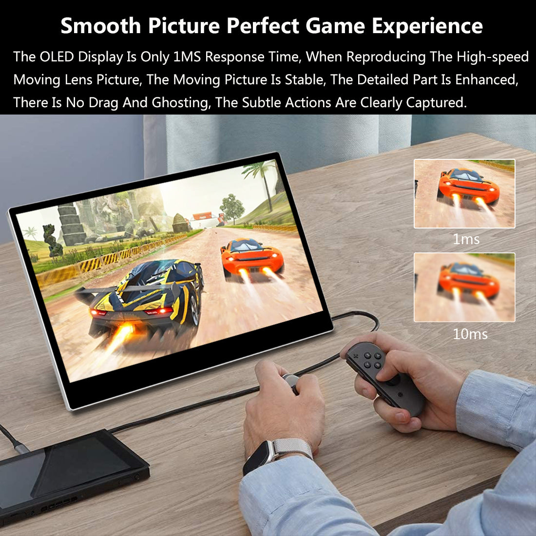 13.3 inch FHD OLED Portable Touch Monitor (PI-X4)