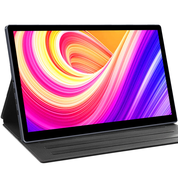 13.3 inch 2K 100%DCI-P3 OLED Touchscreen Portable Monitor With OTG Ports (PI-X5)