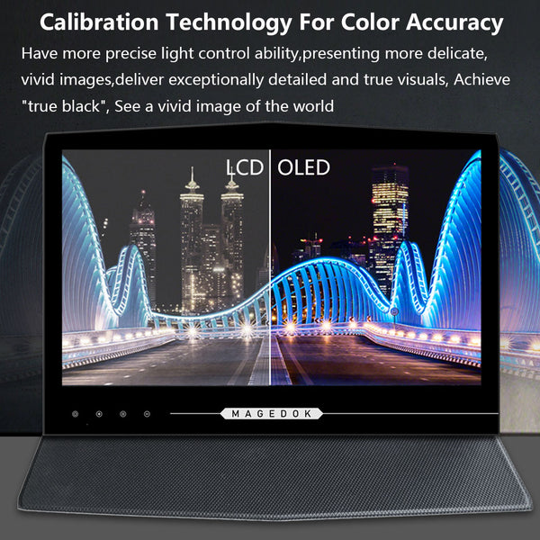 13.3 inch 2K OLED Touchscreen Ultra-thin Portable Monitor (PI-X6)