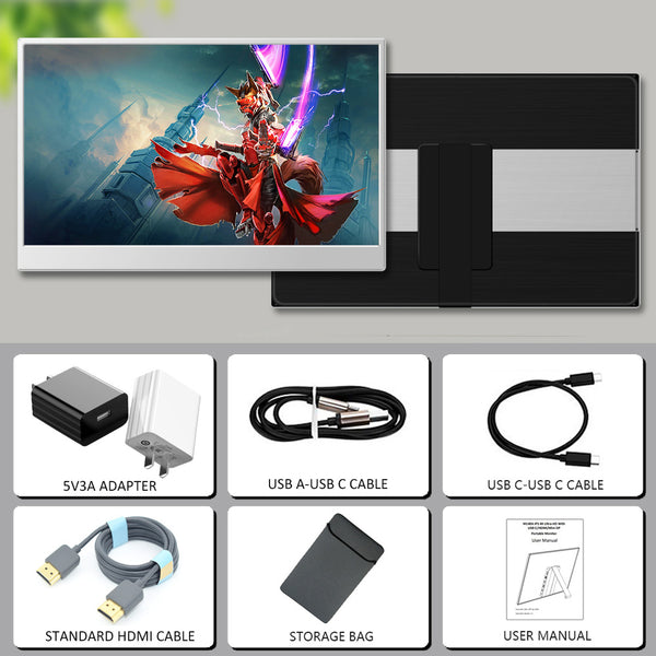 15.6 inch 1920*1080 IPS FHD Touch Screen with USB-C/HDMI /Mini DP Input(MG156-FT01)