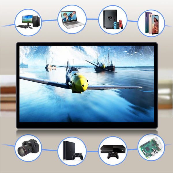 15.6 Inch 4K UHD IPS 3840*2160 USB-C With PD Fast Charge Portable Touch Monitor (T156K)