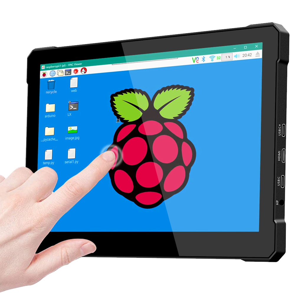 Magedok 10.1 Inch IPS 1920*1200 FHD USB-C Portable Touch Monitor (T101C ...