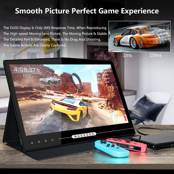 13.3 inch 2K OLED Touchscreen Ultra-thin Portable Monitor (PI-X6)