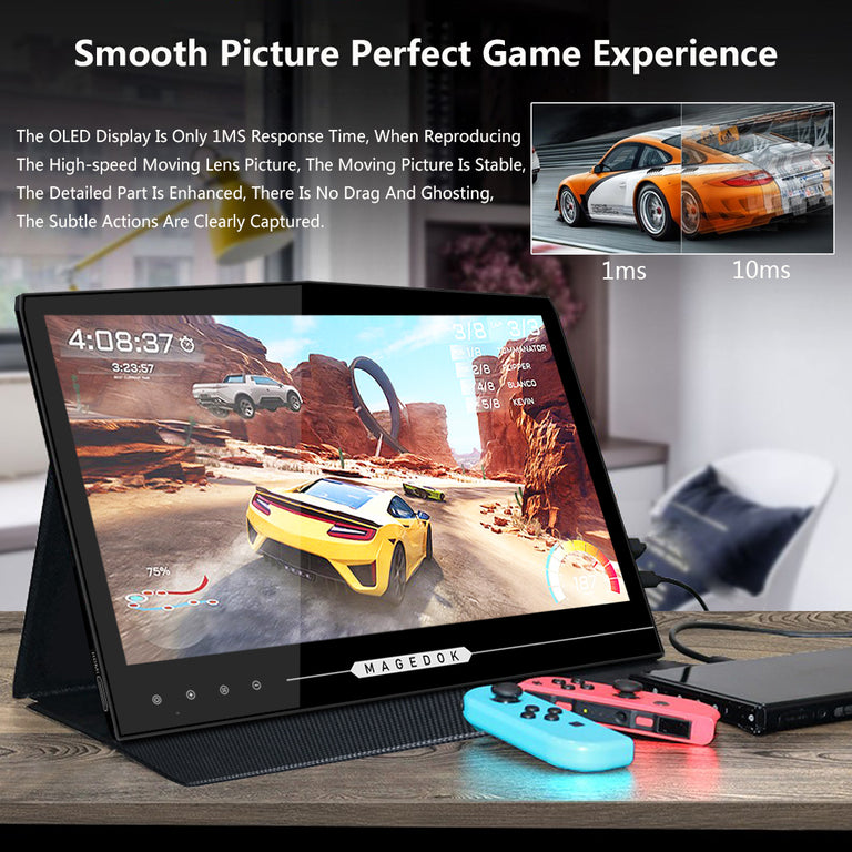 13.3 inch 2K OLED Touchscreen Ultra-thin Portable Monitor (PI-X6)