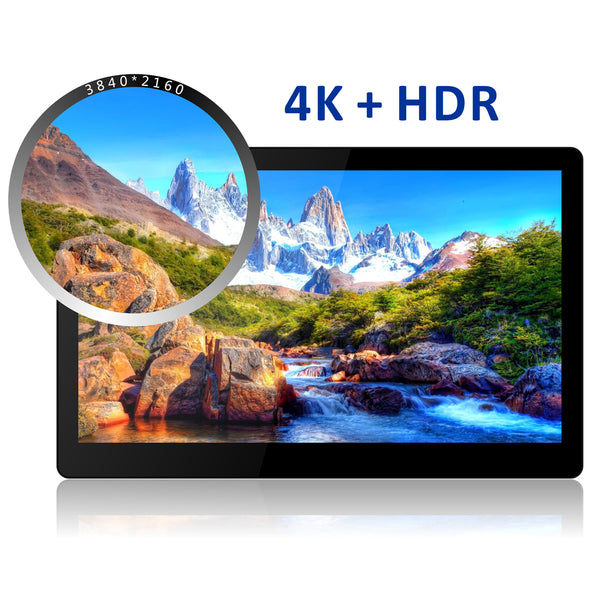 15.6 inch 4K TouchScreen Monitor with USB C/HDMI/Mini DP (T156A)