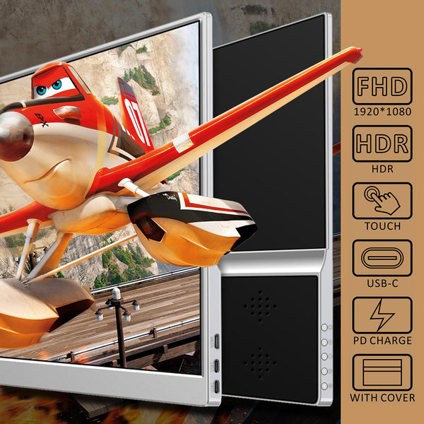15.6 Inch IPS 1920*1080 USB-C With PD Fast Charge Portable Touch Monitor (T156L)