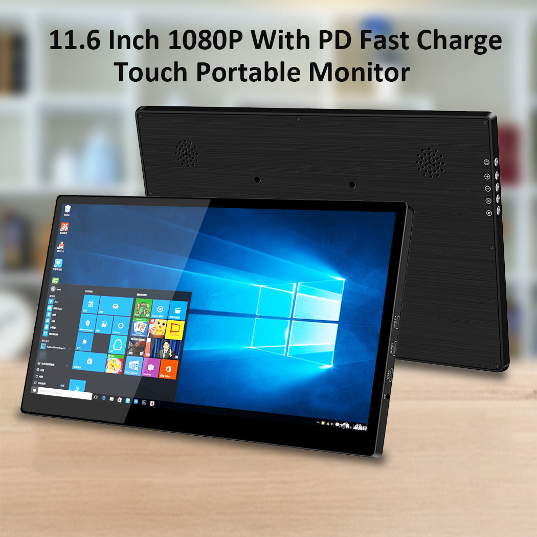 11.6 Inch IPS 1920*1080 Portable Touch Monitor (T116D Pro)