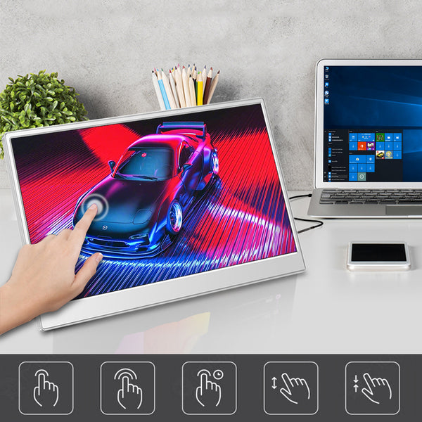 15.6 inch 1920*1080 IPS FHD Touch Screen with USB-C/HDMI /Mini DP Input(MG156-FT01)